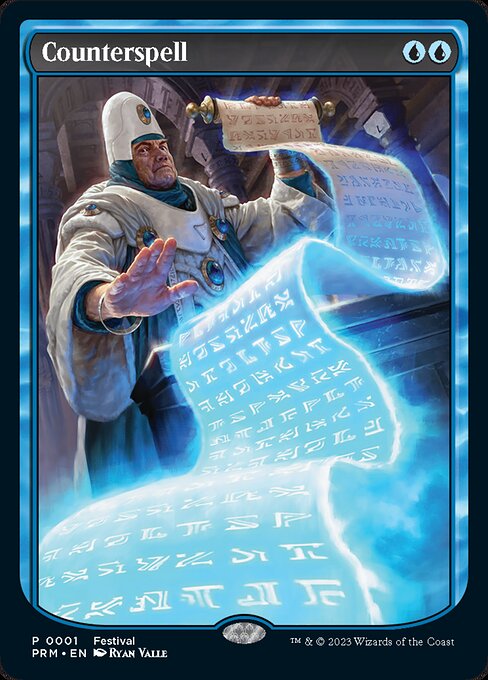 Counterspell (1) - FULL ART (Foil) - MagicFest 2024 - Game On