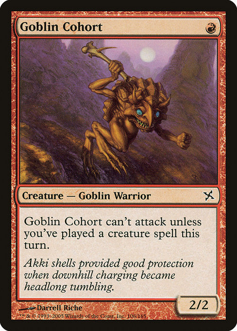 Goblin Cohort (106) - Betrayers of Kamigawa - Game On