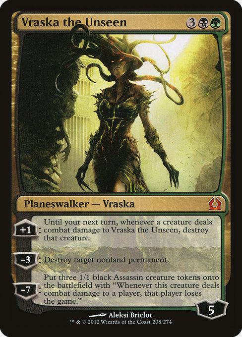 Vraska the Unseen (208) (Foil) - Return to Ravnica - Game On