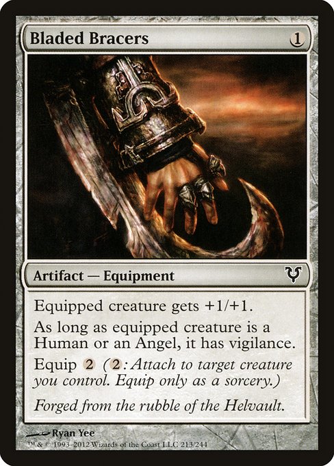 Bladed Bracers (213) (Foil) - Avacyn Restored - Game On