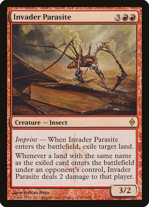 Invader Parasite (87) (Foil) - New Phyrexia - Game On