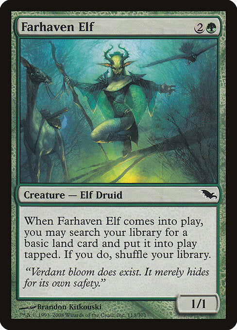 Farhaven Elf (113) - Shadowmoor - Game On