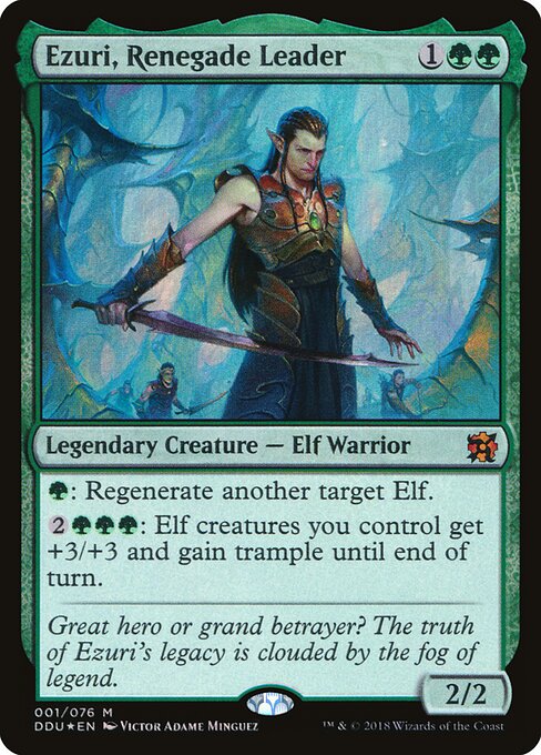 Ezuri, Renegade Leader (1) () () - Duel Decks: Elves vs. Inventors - Game On