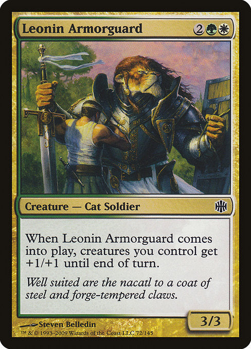 Leonin Armorguard (72) - Alara Reborn - Game On