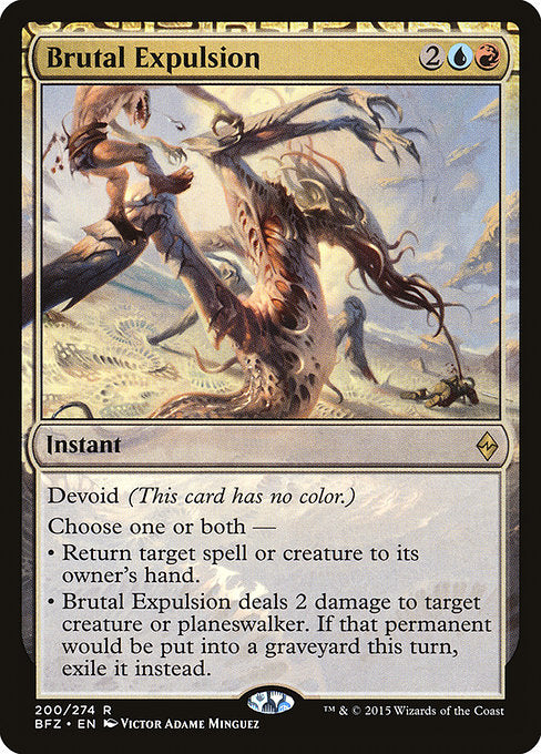 Brutal Expulsion (200) (Foil) - Battle for Zendikar - Game On