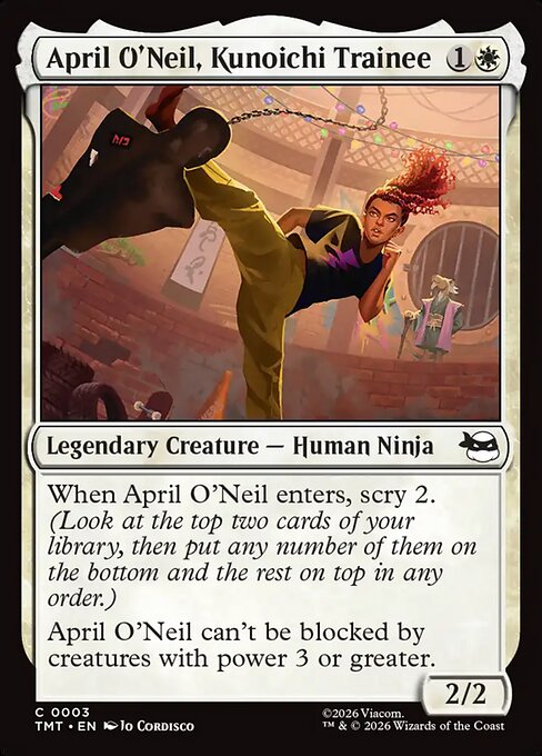 April O'Neil, Kunoichi Trainee (3) - Teenage Mutant Ninja Turtles - Game On