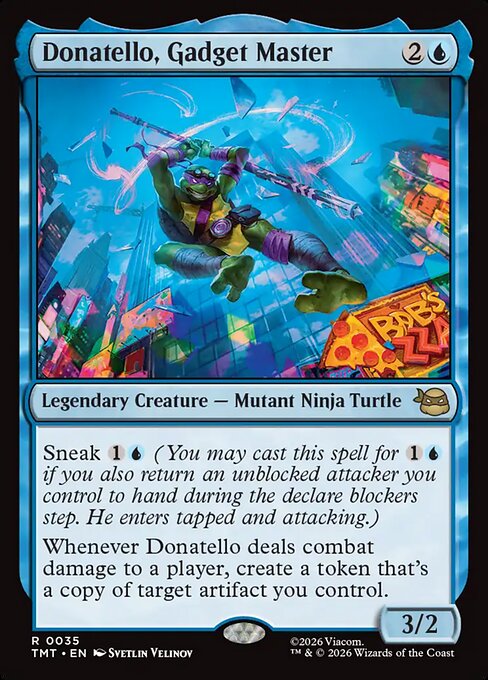 Donatello, Gadget Master (35) (Foil) - Teenage Mutant Ninja Turtles - Game On