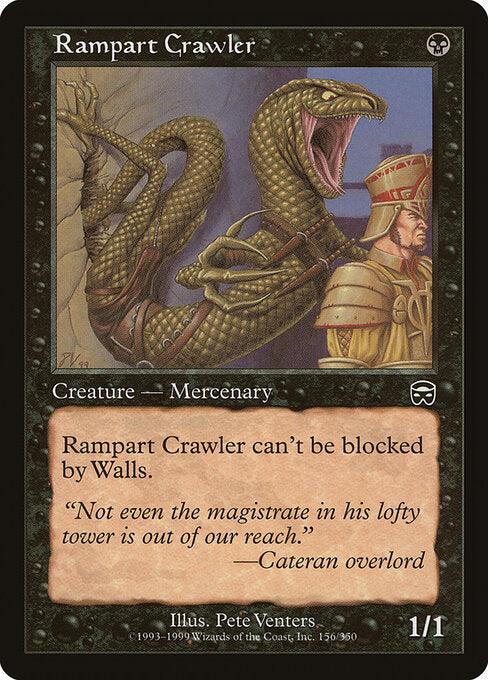 Rampart Crawler (156) - Mercadian Masques - Game On