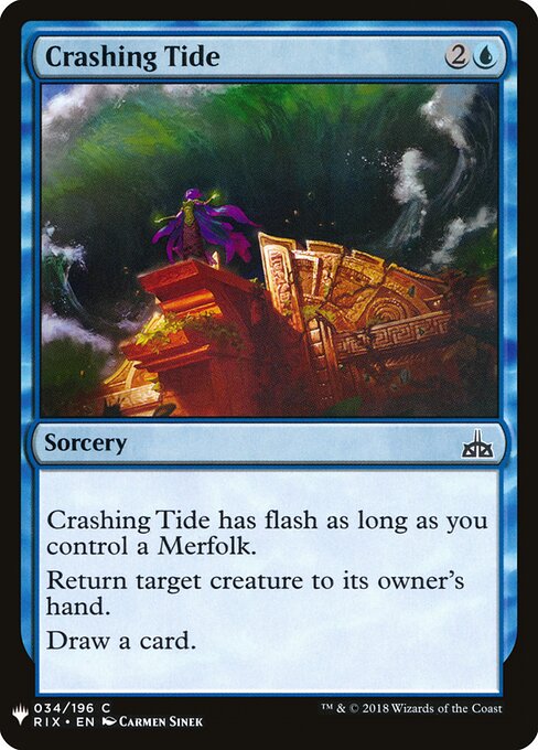 Crashing Tide (RIX-34) - The List - Game On