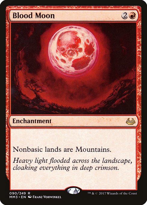 Blood Moon (90) - Modern Masters 2017 - Game On