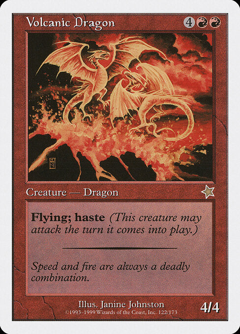 Volcanic Dragon (122) - Starter 1999 - Game On