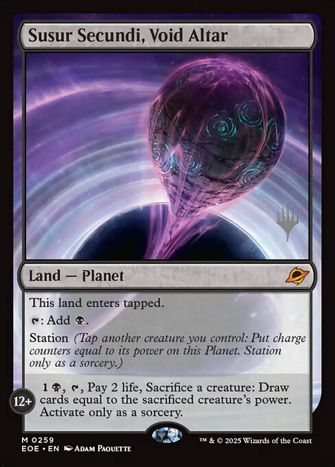 Susur Secundi, Void Altar (259p) - Edge of Eternities Promos - Game On