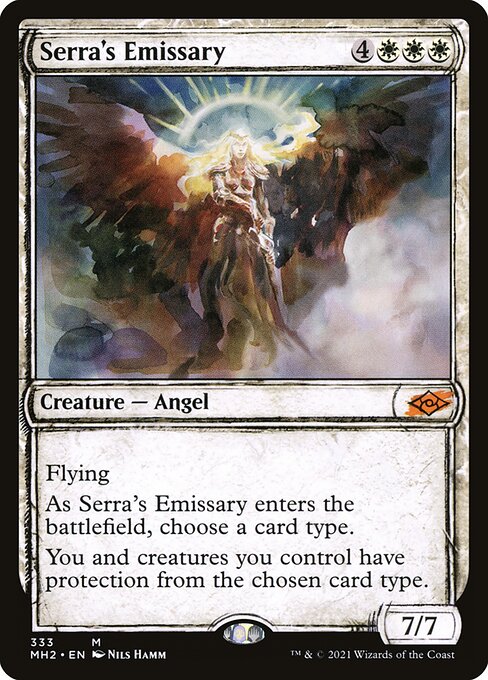 Serra's Emissary (333) - SHOWCASE (Foil) - Modern Horizons 2 - Game On