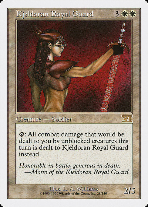 Kjeldoran Royal Guard (28) - Classic Sixth Edition - Game On