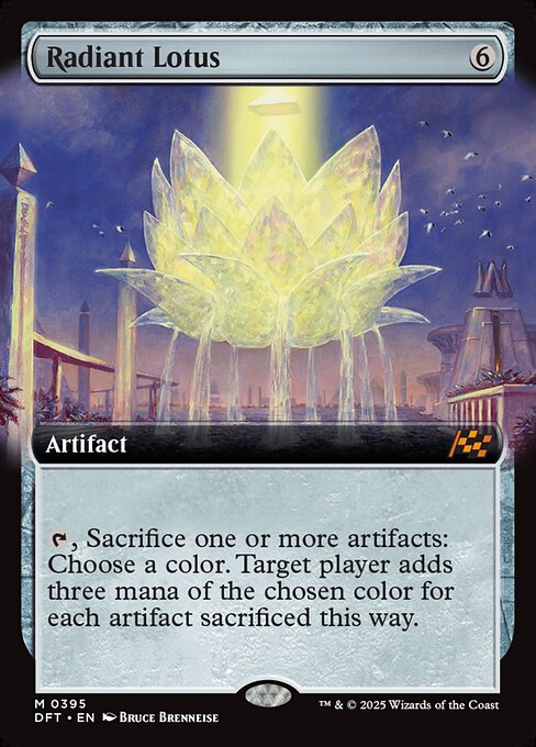 Radiant Lotus (395) - EXTENDED ART - Aetherdrift - Game On
