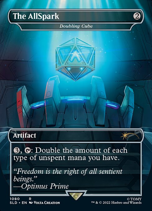 Doubling Cube // Doubling Cube (1080) - BORDERLESS - FULL ART - Secret Lair Drop - Game On