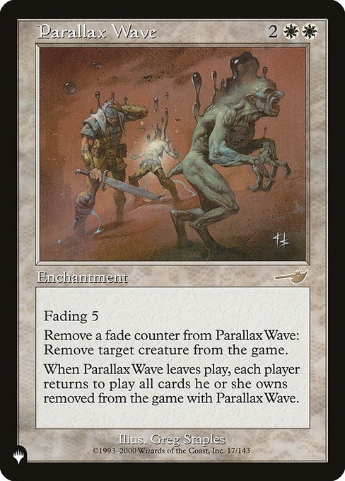Parallax Wave (NEM-17) - The List - Game On
