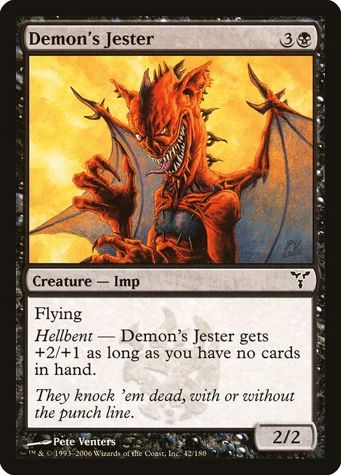 Demon's Jester (42) (Foil) - Dissension - Game On