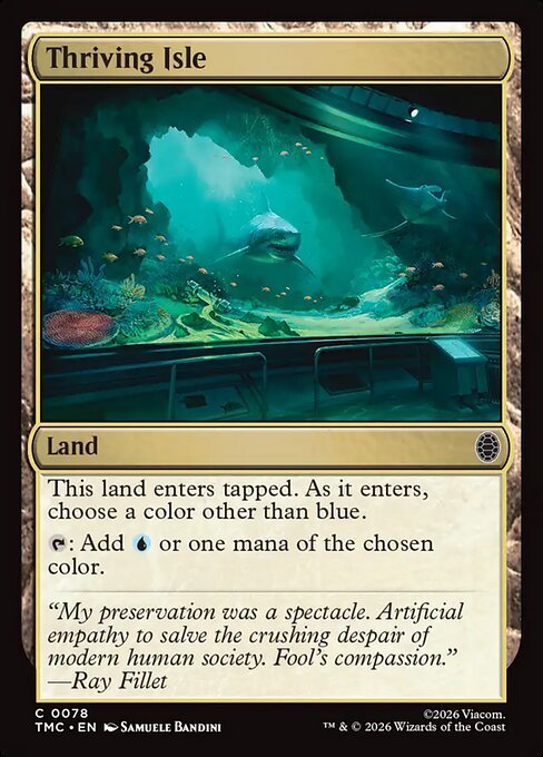 Thriving Isle (78) (Foil) - Teenage Mutant Ninja Turtles Eternal - Game On