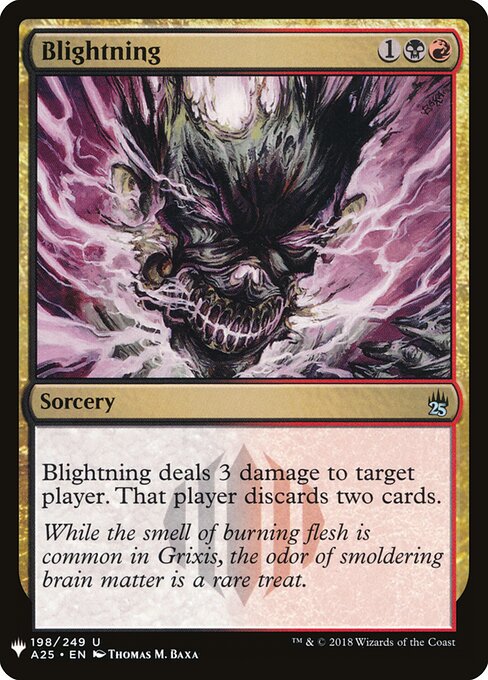 Blightning (A25-198) - The List - Game On