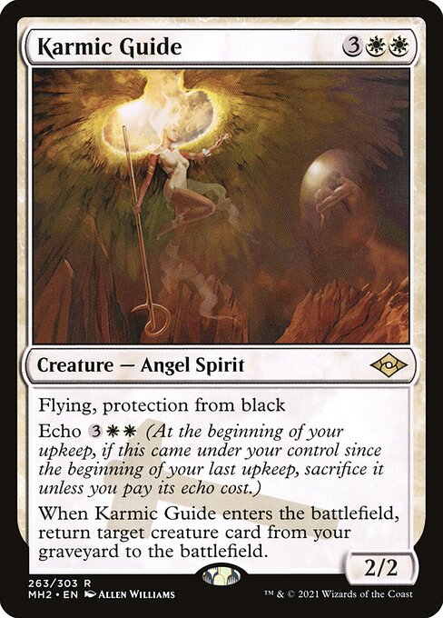 Karmic Guide (263) (Foil) - Modern Horizons 2 - Game On