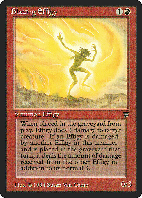 Blazing Effigy (134) - Legends - Game On