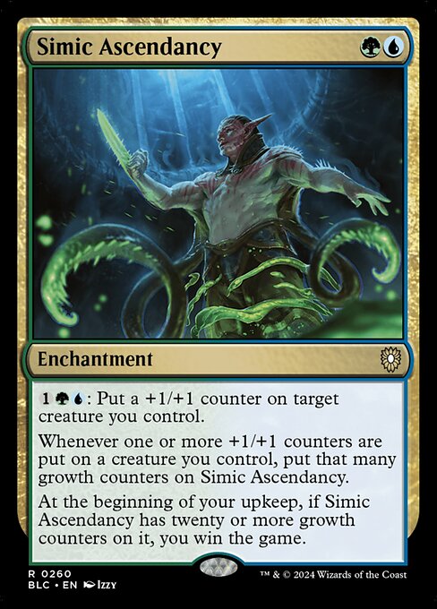 Simic Ascendancy (260) - Bloomburrow Commander - Game On