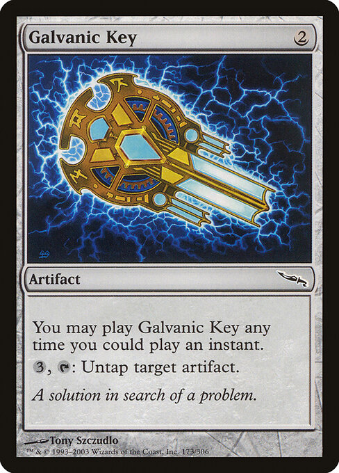 Galvanic Key (173) (Foil) - Mirrodin - Game On