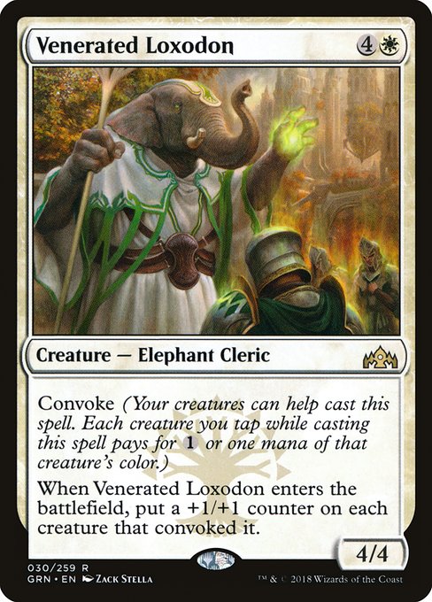Venerated Loxodon (30) - Guilds of Ravnica - Game On