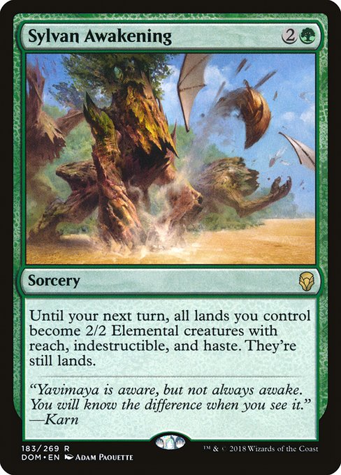 Sylvan Awakening (183) - Dominaria - Game On