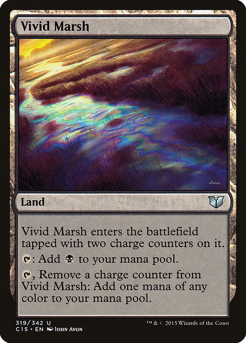 Vivid Marsh (319) - Commander 2015 - Game On