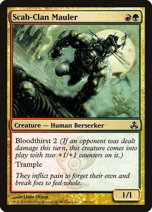 Scab-Clan Mauler (128) (Foil) - Guildpact - Game On