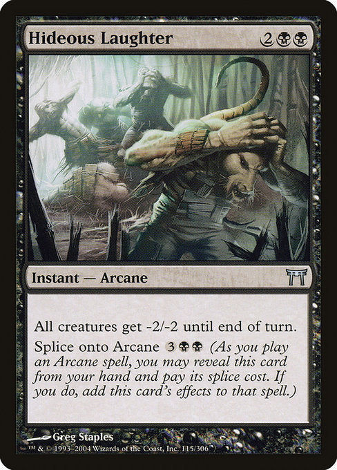 Hideous Laughter (115) - Champions of Kamigawa - Game On