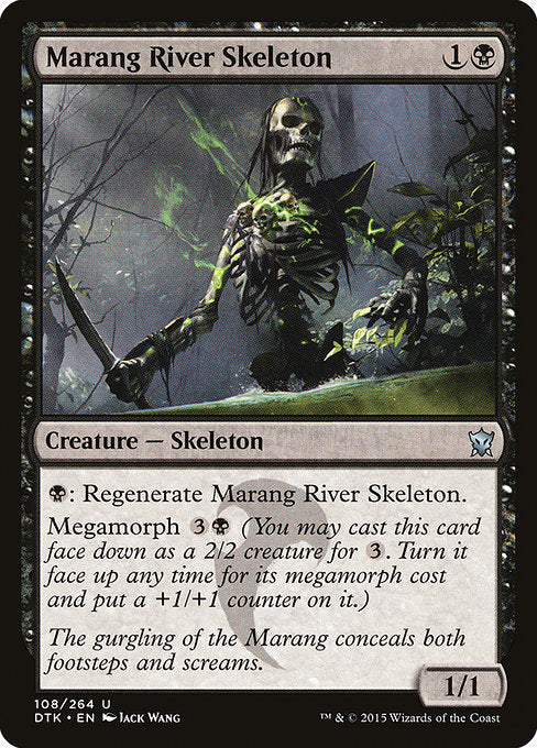 Marang River Skeleton (108) (Foil) - Dragons of Tarkir - Game On