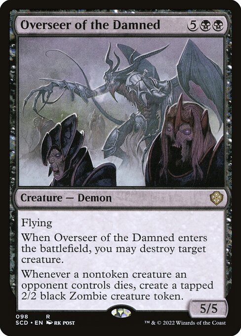 Overseer of the Damned (98) - Starter Commander Decks - Game On