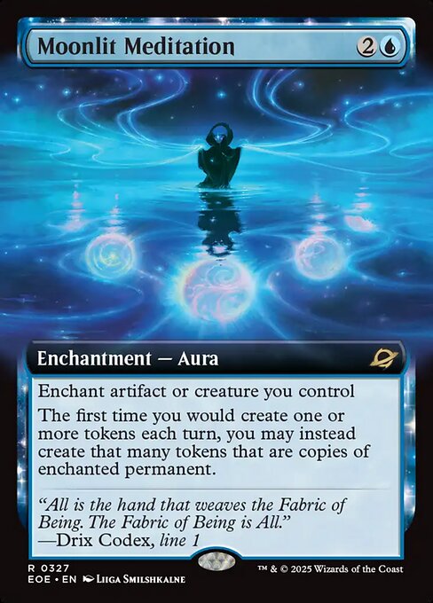 Moonlit Meditation (327) - EXTENDED ART - Edge of Eternities - Game On