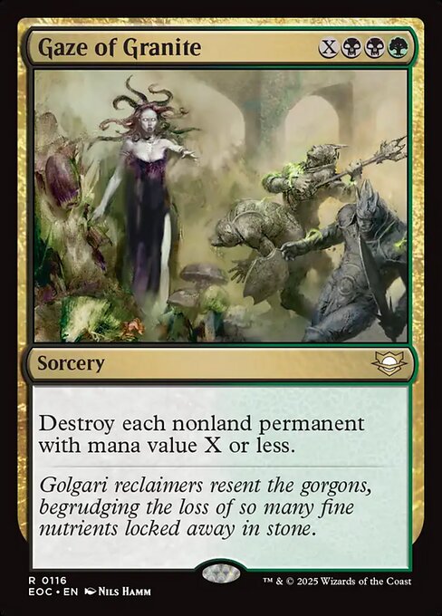 Gaze of Granite (116) - Edge of Eternities Commander - Game On