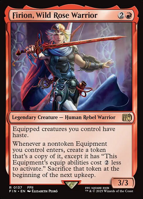 Firion, Wild Rose Warrior (137) (Foil) - Final Fantasy - Game On