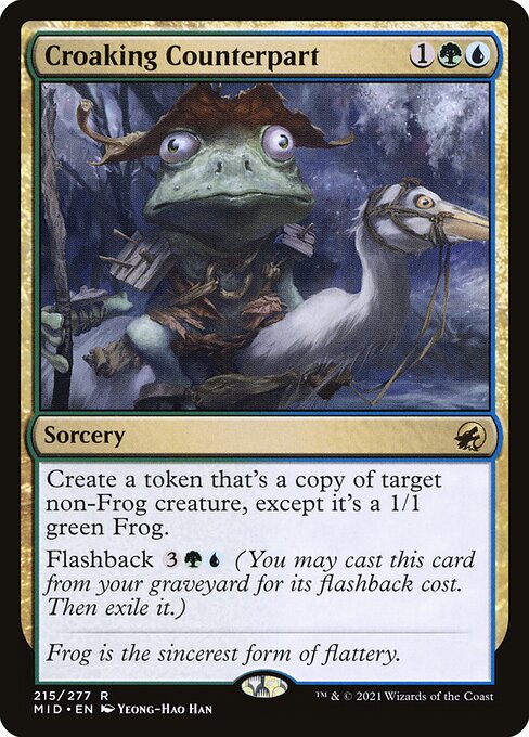 Croaking Counterpart (215) - Innistrad: Midnight Hunt - Game On