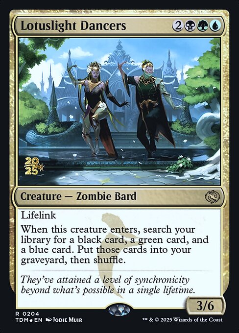 Lotuslight Dancers (204s) (Foil) - Tarkir: Dragonstorm Promos - Game On