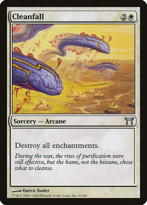 Cleanfall (6) - Champions of Kamigawa - Game On