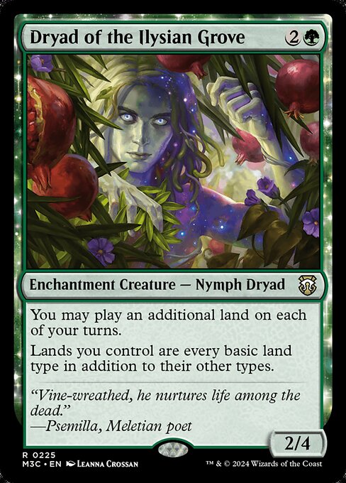 Dryad of the Ilysian Grove (225) - Modern Horizons 3 Commander - Game On