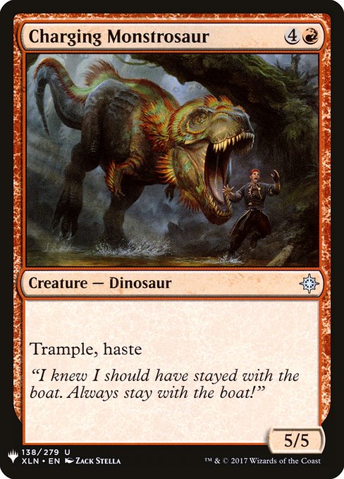 Charging Monstrosaur (XLN-138) - The List - Game On