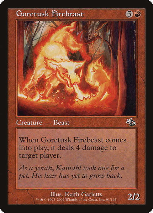 Goretusk Firebeast (91) - Judgment - Game On