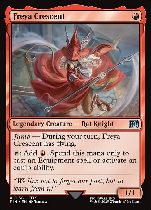 Freya Crescent (138) (Foil) - Final Fantasy - Game On