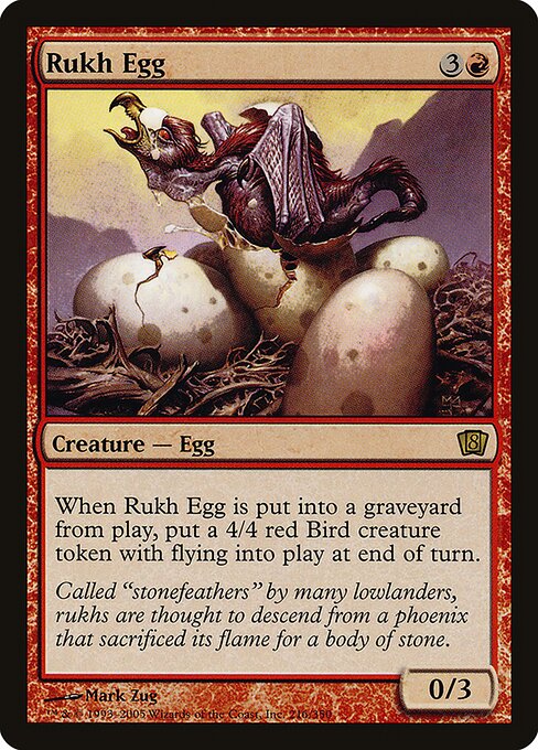 Rukh Egg (216★) - Eighth Edition - Game On