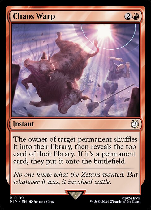 Chaos Warp (189) - Fallout - Game On