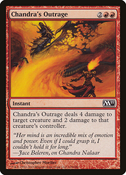 Chandra's Outrage (128) - Magic 2011 - Game On