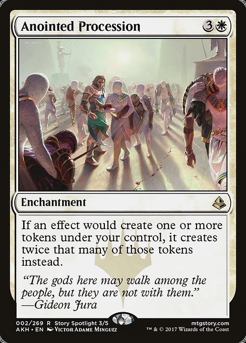 Anointed Procession (2) (Foil) - Amonkhet - Game On