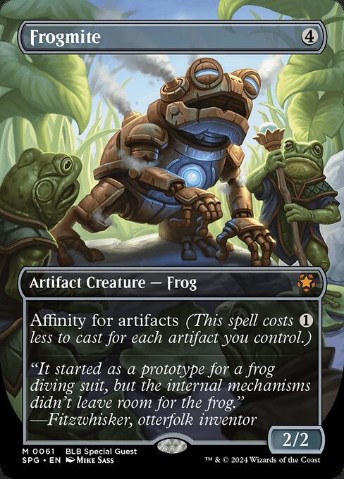 Frogmite (61) - BORDERLESS - FULL ART - Special Guests - Game On